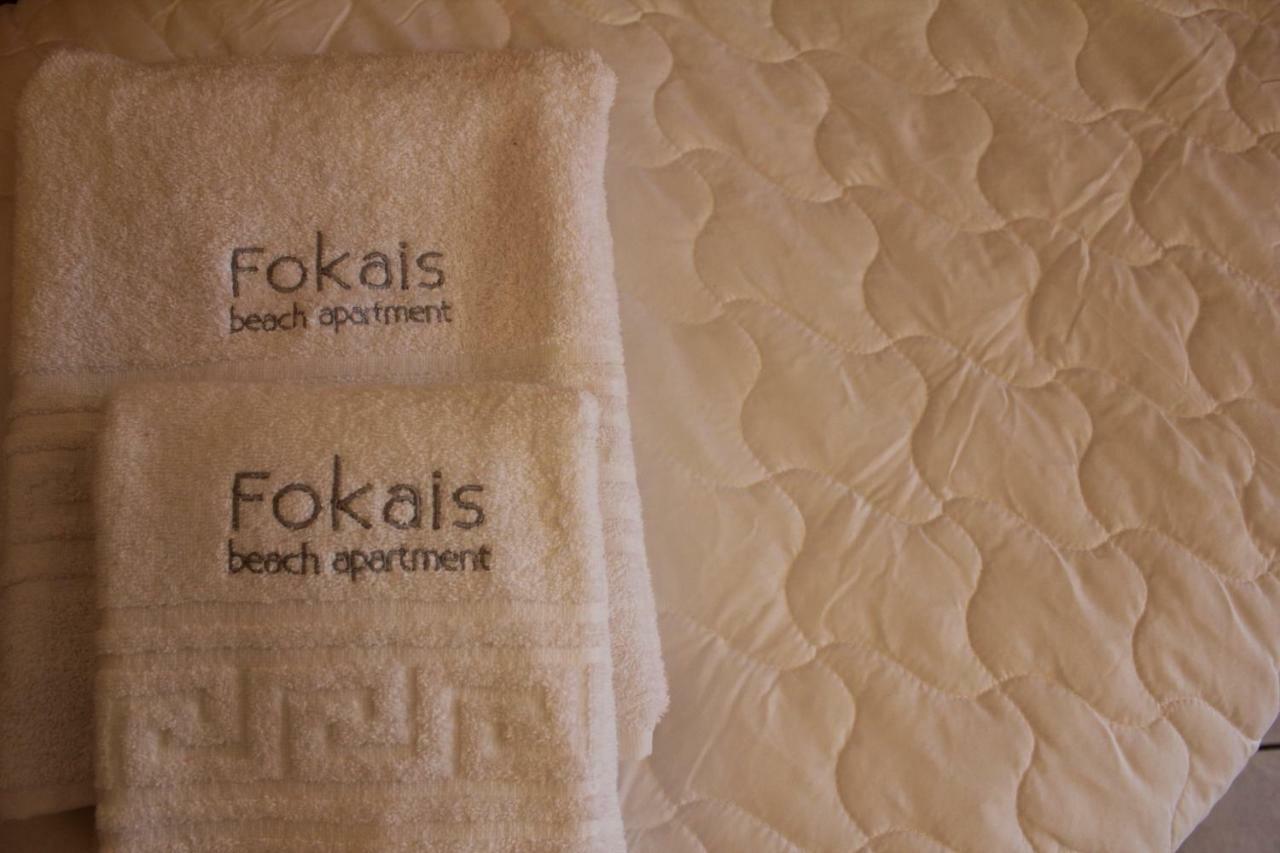 Fokais Beach Apartment Néa Fókaia Esterno foto